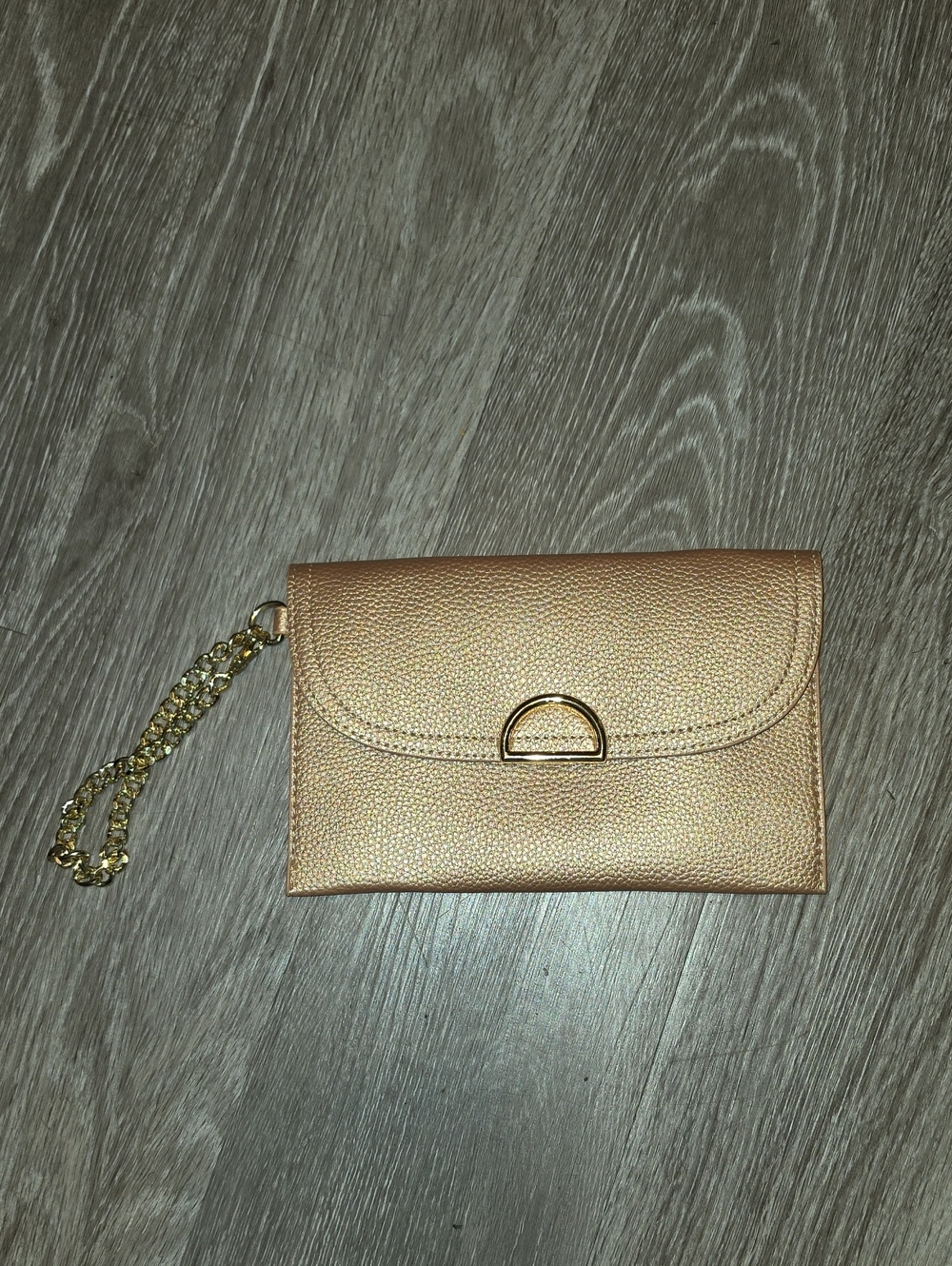 Rose Gold And Gold Metallic Clutch! Nwots. Gorgeous